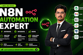 be your n8n specialist, n8n consultant and workflow automation freelancer