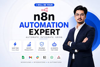 be your n8n specialist, n8n consultant and workflow automation freelancer