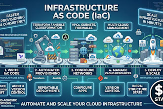 automate your cloud infrastructure using terraform and ansible