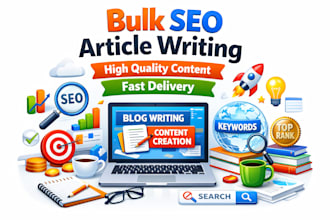 do bulk SEO article writing,