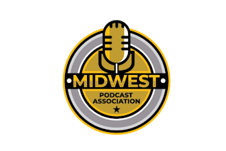 design midwest podcast association logo