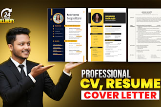 design professional ats friendly CV resume for freshers