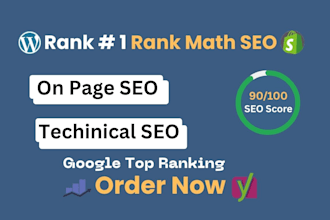 optimize wordpress shopify on page SEO, to get more sales