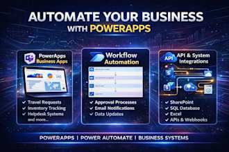 automate your internal business processes and build apps