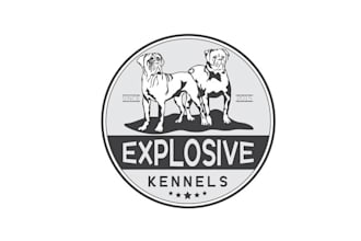 create attractive stand out logo for my dog breeding kennel