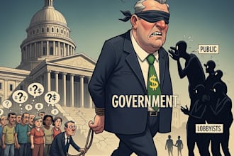 make a political or satirical cartoon
