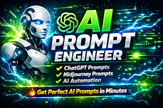 be your ai prompt engineer for chatgpt, and ai  tools
