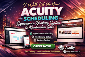 do acuity scheduling squarespace booking system and squarespace membership fix