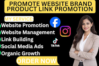 do website brand product link promotion SEO traffic marketing growth strategy