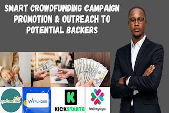 promote crowdfunding campaign promotion for startups kickstarter campaign