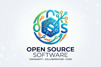 design a professional open source software logo