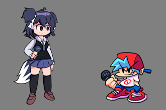make a fnf sprites for you