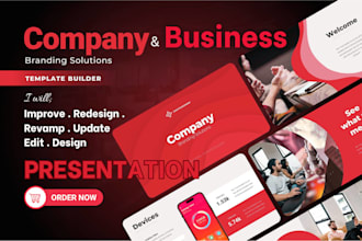 improve company presentation, design powerpoint prasentation, edit google slide
