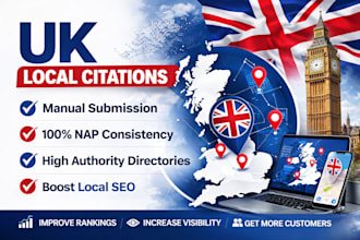 manually create high quality UK local citations and business listings
