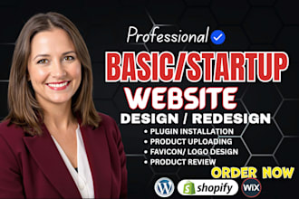 basic website, basic wordpress website, simple page web, professional website