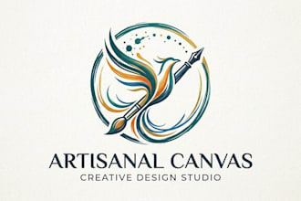 design a creative and professional art logo