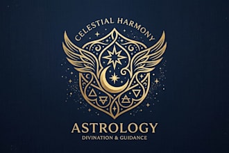 design a unique astrology logo