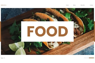design food catalog, sale sheet, food menu design