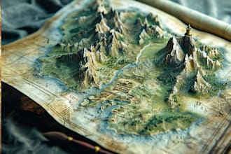 create the map of your fantasy world