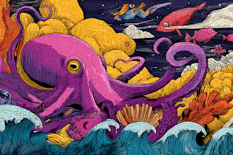 do hand drawn doodle art illustration