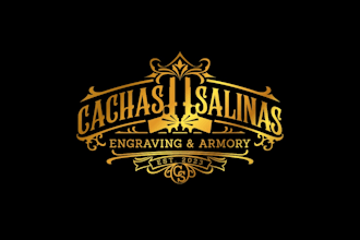 create professional and specially gun shop logo design