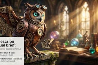 be your professional ai artist and designer