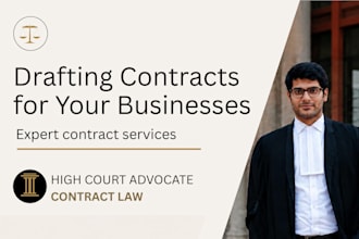 draft professional legal contracts and agreements for your business