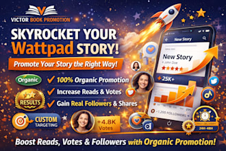 create a professional wattpad marketing plan and review your story