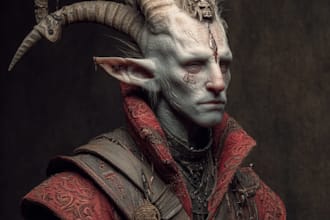 fantasy horror and fantasy horror character