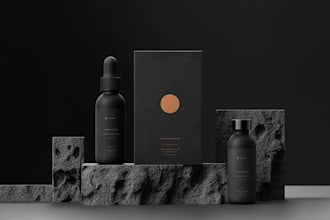 design fantastic label and packaging for your brand