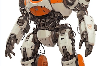 high quality robot, mecha concepts