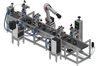 design industrial machinery, machine parts, and automation systems