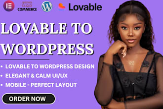 convert lovable ai to wordpress, lovable website to wordpress