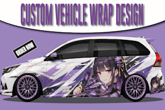 create eye catching vehicle wraps for cars vans and food trucks wraps