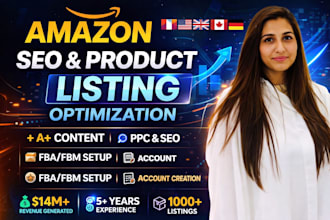 amazon SEO listing creation for fba fbm private label product listings