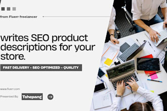 write product description for your shop