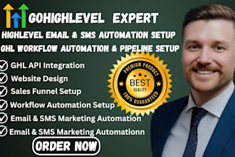 setup highlevel email sms automation ghl api integration ghl pipeline workflow