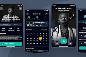 develop ai doctor appointment booking app, ai telemedicine app