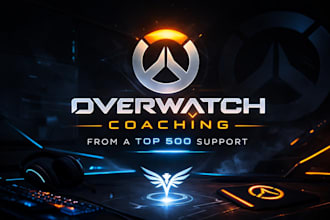 coach you on support in overwatch as a top 500 support player