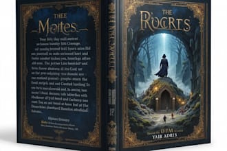 create an epic fantasy book cover