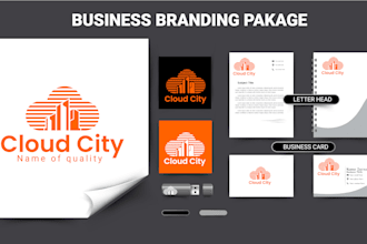 design a modern minimalist professional logo for your business or brand
