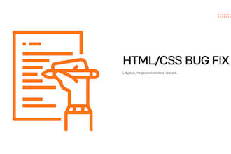 fix HTML, CSS bugs and responsive issues in your website