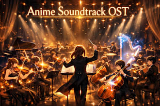 compose cinematic anime soundtrack ost and background music