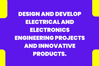design electronics engineering projects and innovative products