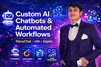 build ai rag chatbot, n8n automation workflow and customer support agent