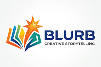 design a creative blurb logo