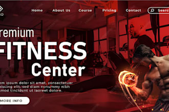 build wix gym website fitness trainer booking website