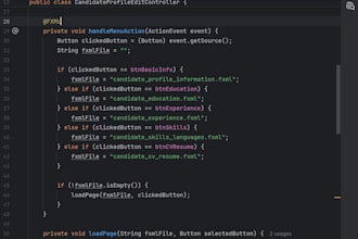 develop custom java desktop applications with mysql