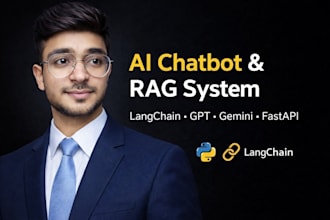 build a custom ai chatbot or rag system