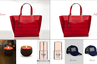 do ecommerce product photo retouch drop shadows resize